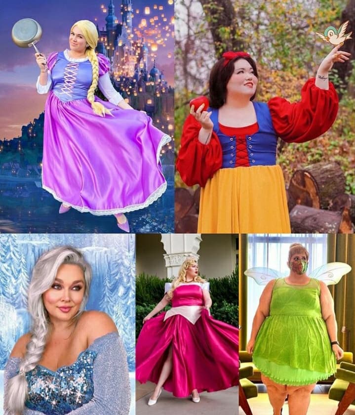 'PlusSize Princess Project' Aims To Prove That Disney